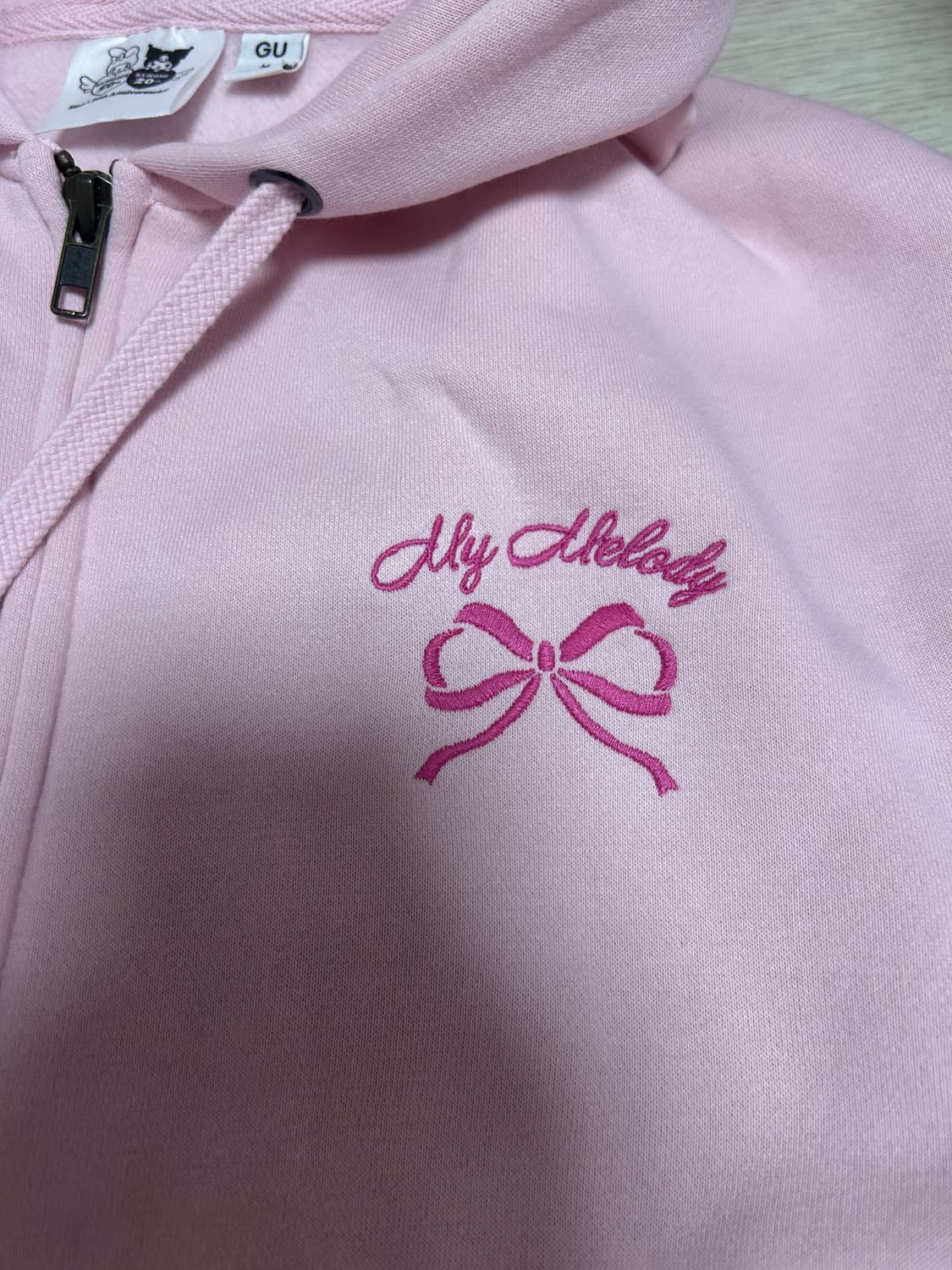 산리오 공식 마이멜로디 한정 후드집업 상품이미지6