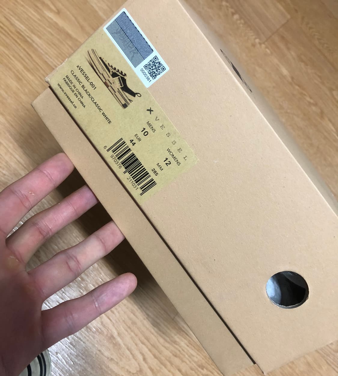 XVESSEL 스니커즈 남성 265 블랙/화이트 상품이미지6