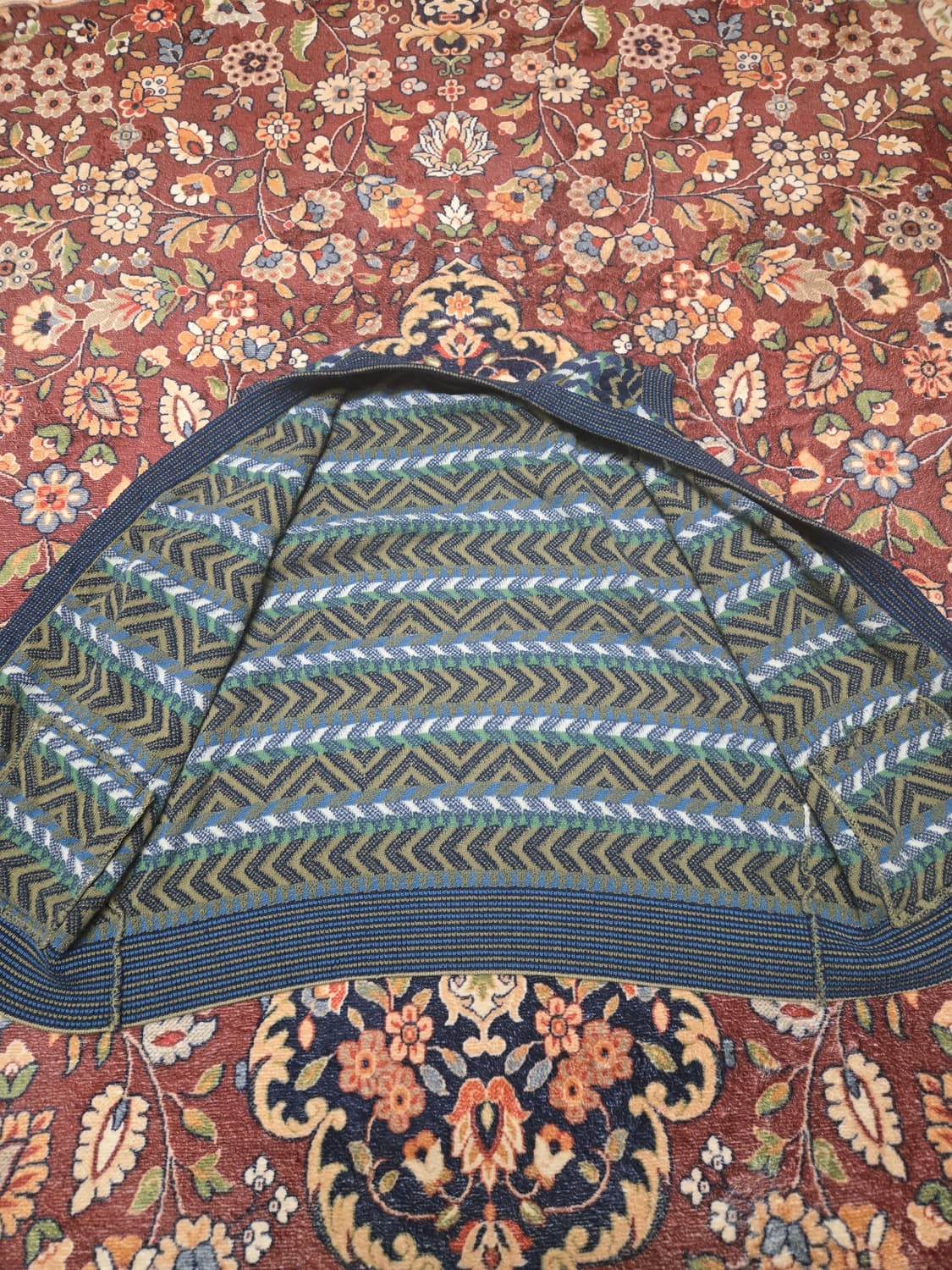  [L~XL] 미쏘니(Missoni) 지그재그 패턴 니트 베스트 조끼  상품이미지5