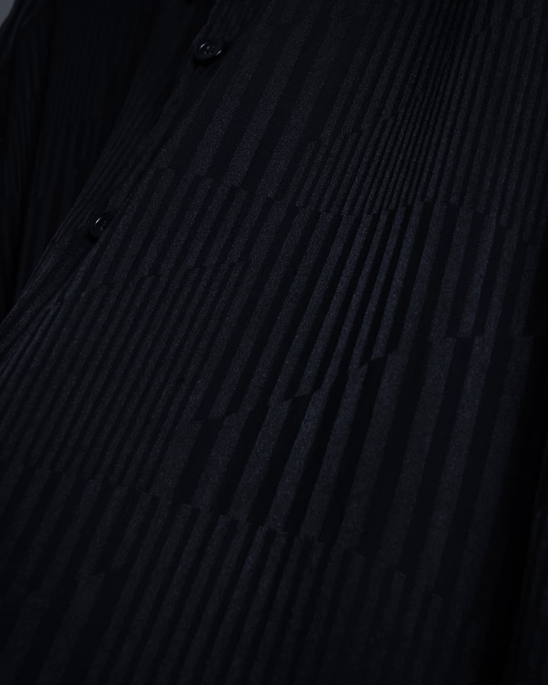 [강동원님 착용] 생로랑 21ss 자카드 버티칼 스트라이프 셔츠 상품이미지6