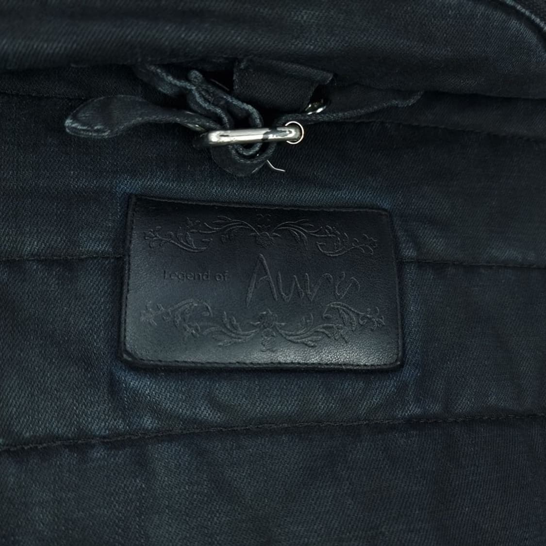 [일본빈티지] 고딩 펑크 경량 패딩 베스트 조끼 블랙 M16934 상품이미지6