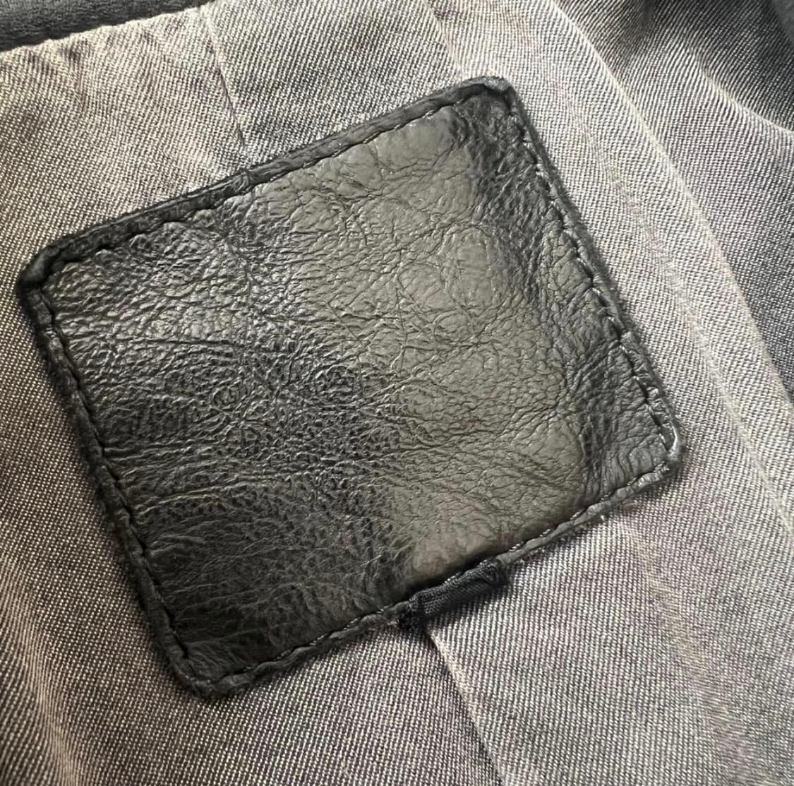 BACKLASH 백래시 가죽 자켓 라이더스 더블 벨트 상품이미지6