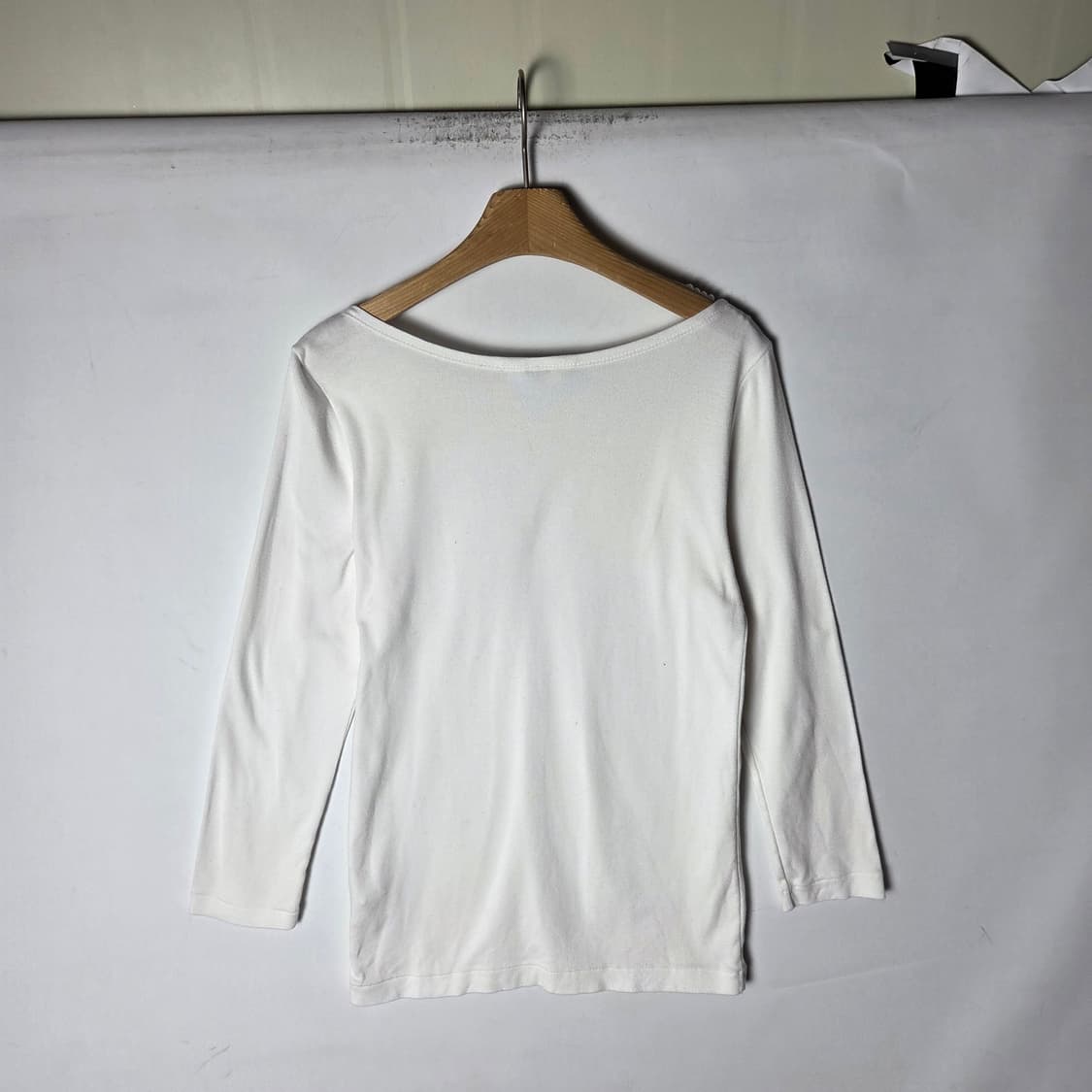 [Auralee] 오라리 x 예나 21SS 보트넥 티셔츠 상품이미지2