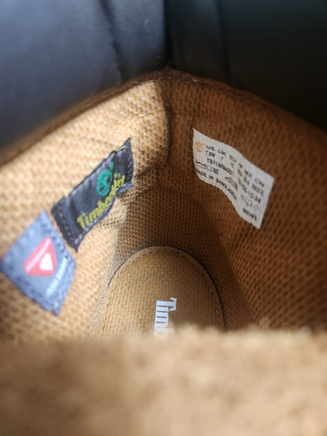 (새제품) 팀버랜드 6인치 워터프루프 옐로우 7.5W 255 상품이미지6