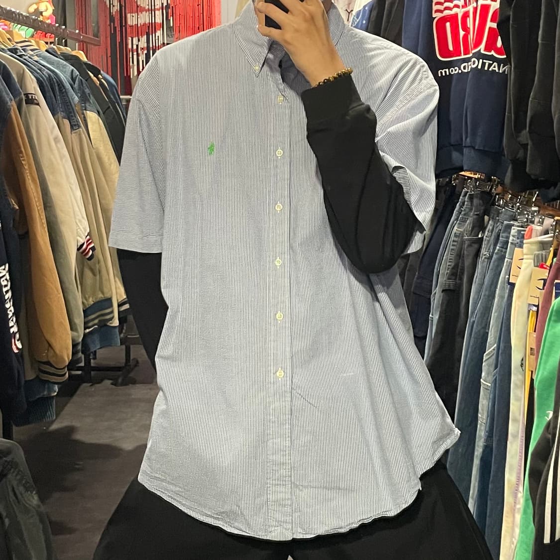 [IM] polo 폴로 체크 반팔셔츠 상품이미지3