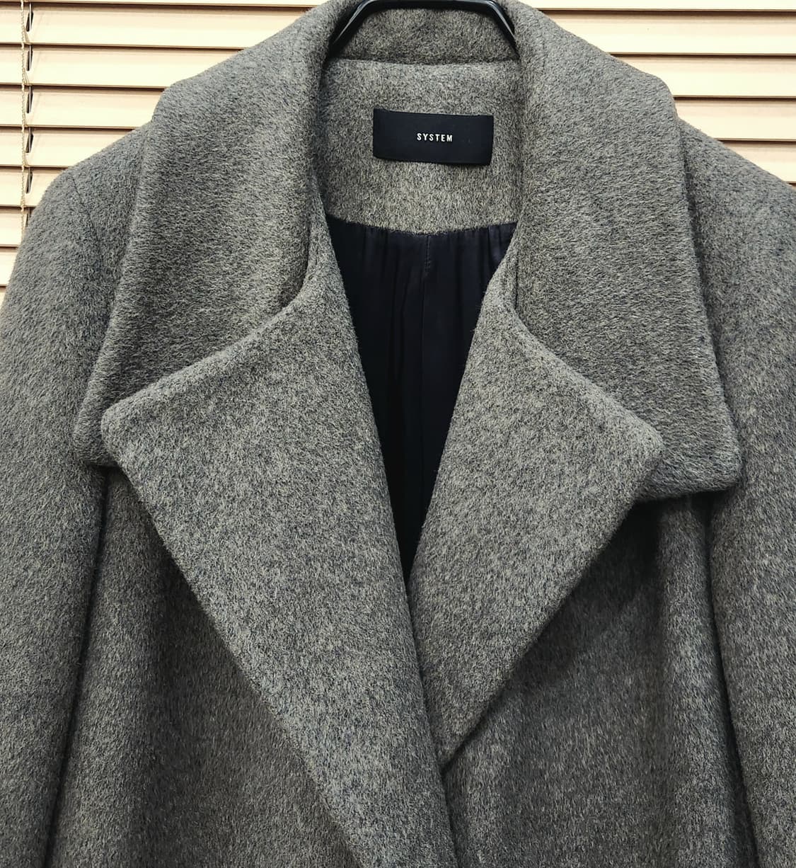 한섬 시스템 양모 더블코트XS 상품이미지2