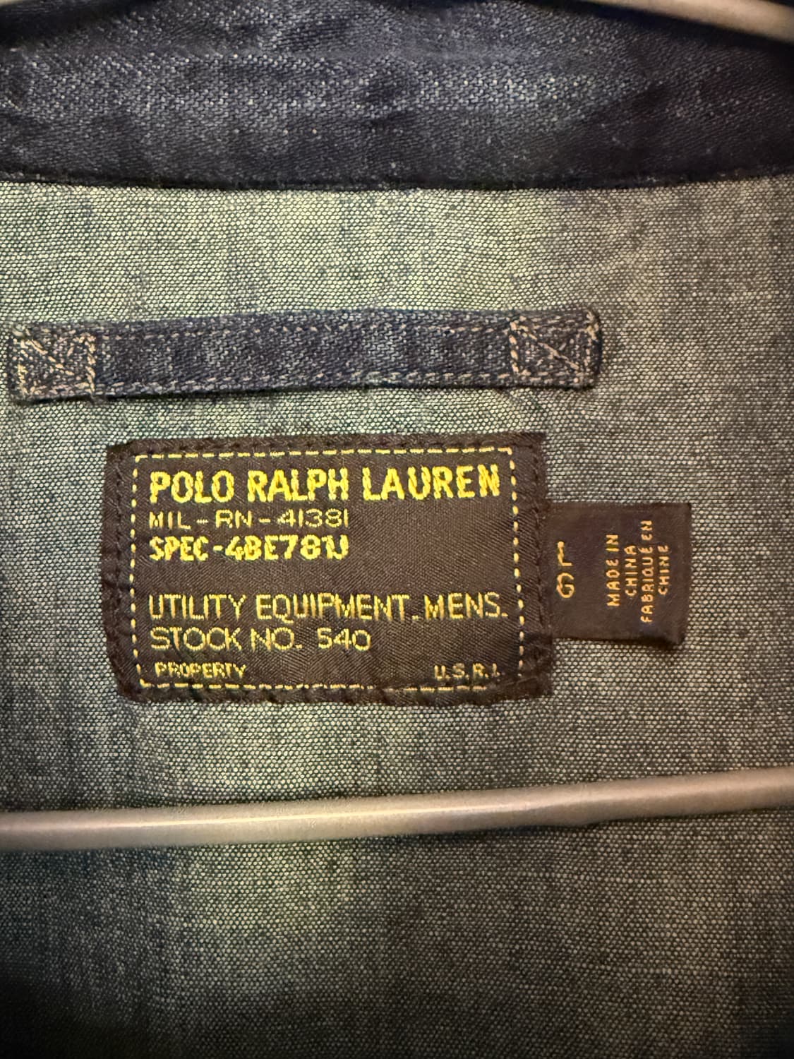 Ralph Lauren U.S.-RL Denim m65 필드자켓 L 상품이미지2