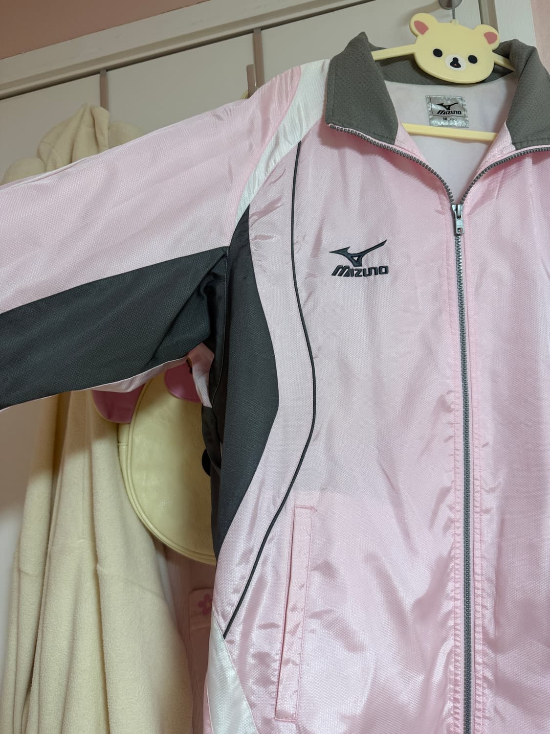 미즈노 회핑 핑크 바람막이 상품이미지2