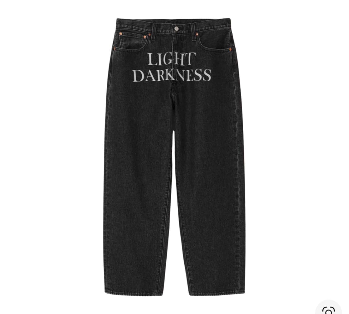 언더커버 x 리바이스 UC1E9502 팬츠 블랙 상품이미지1