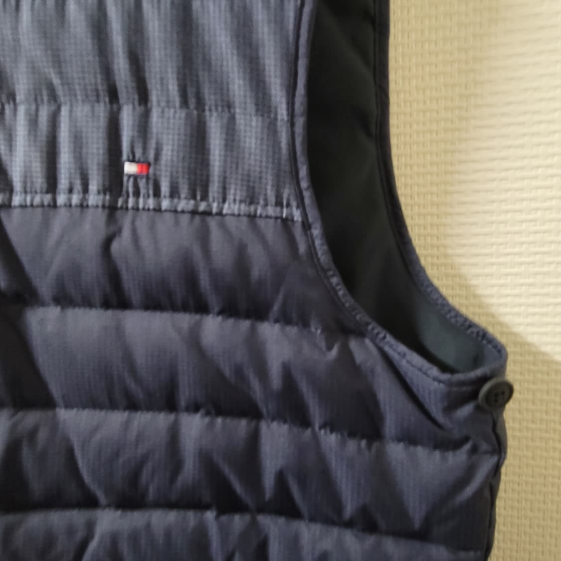 TOMMY 타미힐피거 남성 패딩 조끼 베스트 S사이즈(남성95) 네이비 상품이미지4