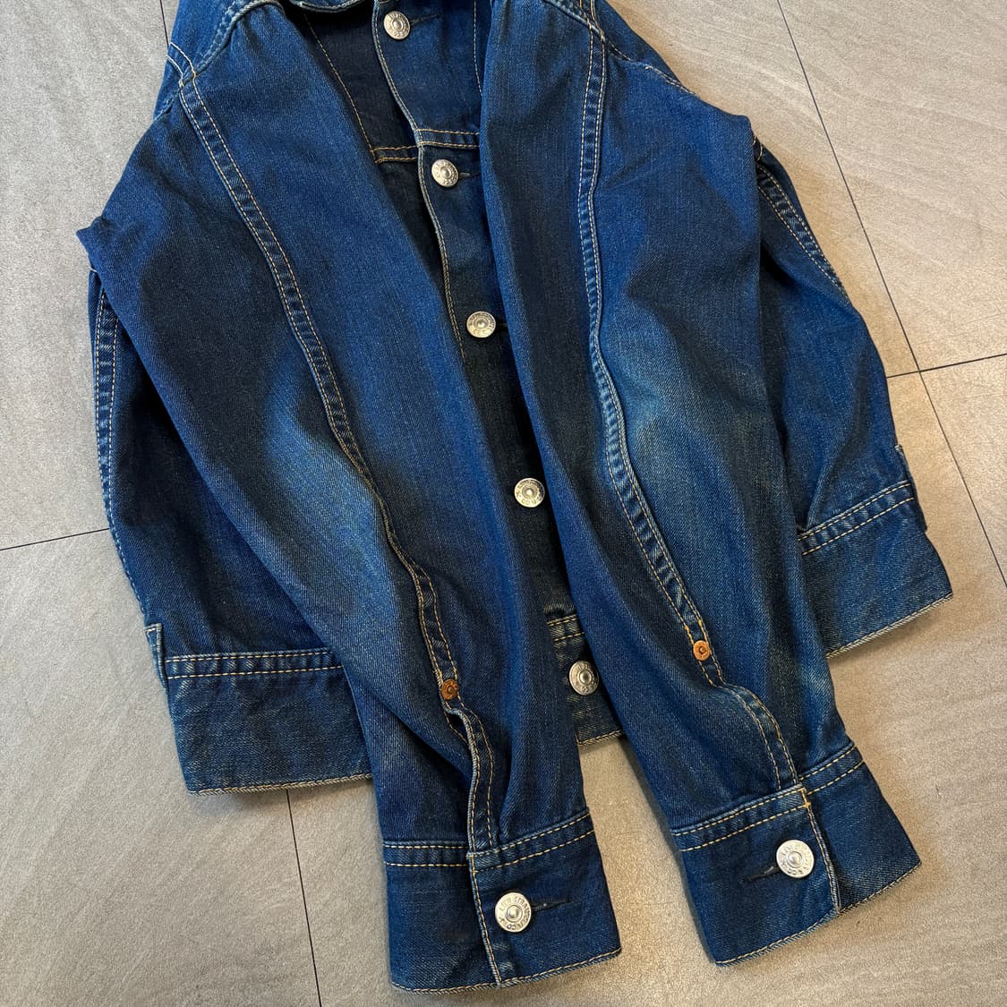 리바이스 정품 데님 타입 1 자켓 상품이미지8