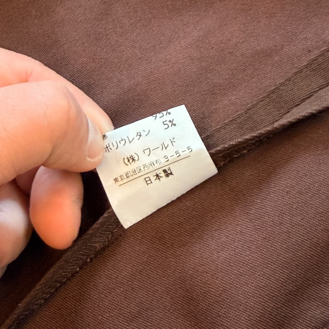 타케오 키쿠치 페이딩 브라운 3버튼 블레이저 스포츠자켓 일본생산 상품이미지10