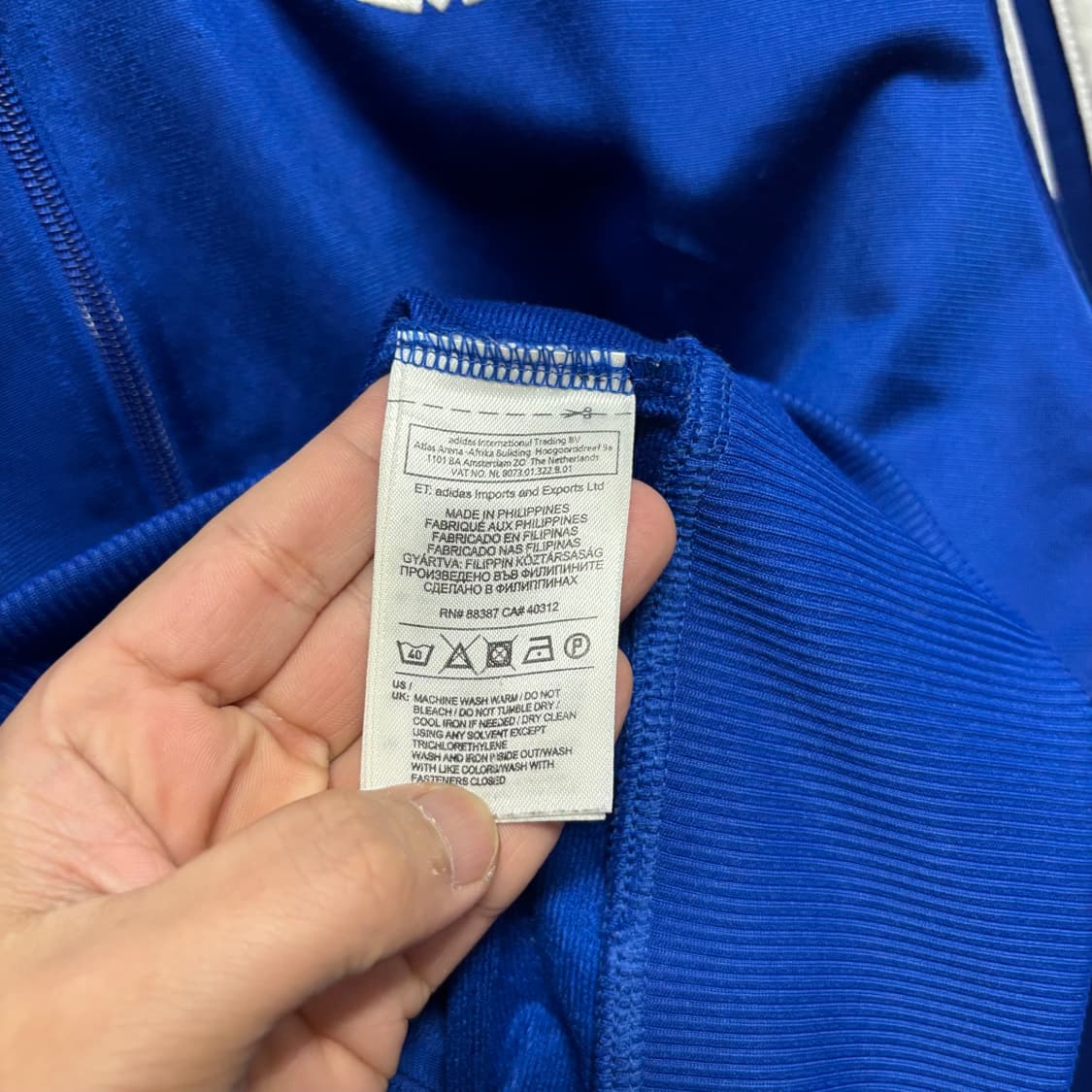 아디다스 블루 파이어버드 져지 상품이미지4