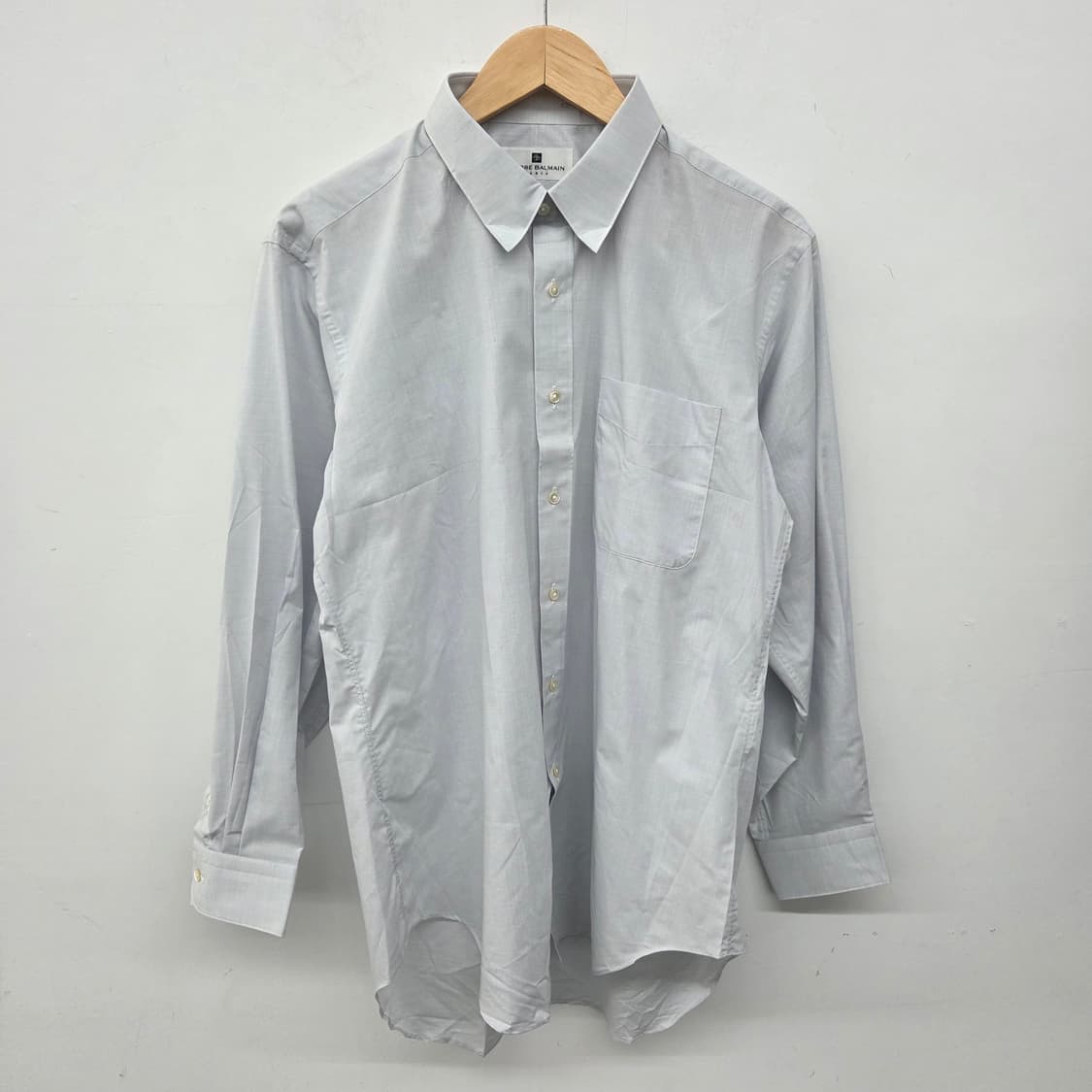 발망 긴팔 셔츠 라이트블루 남L 상품이미지2