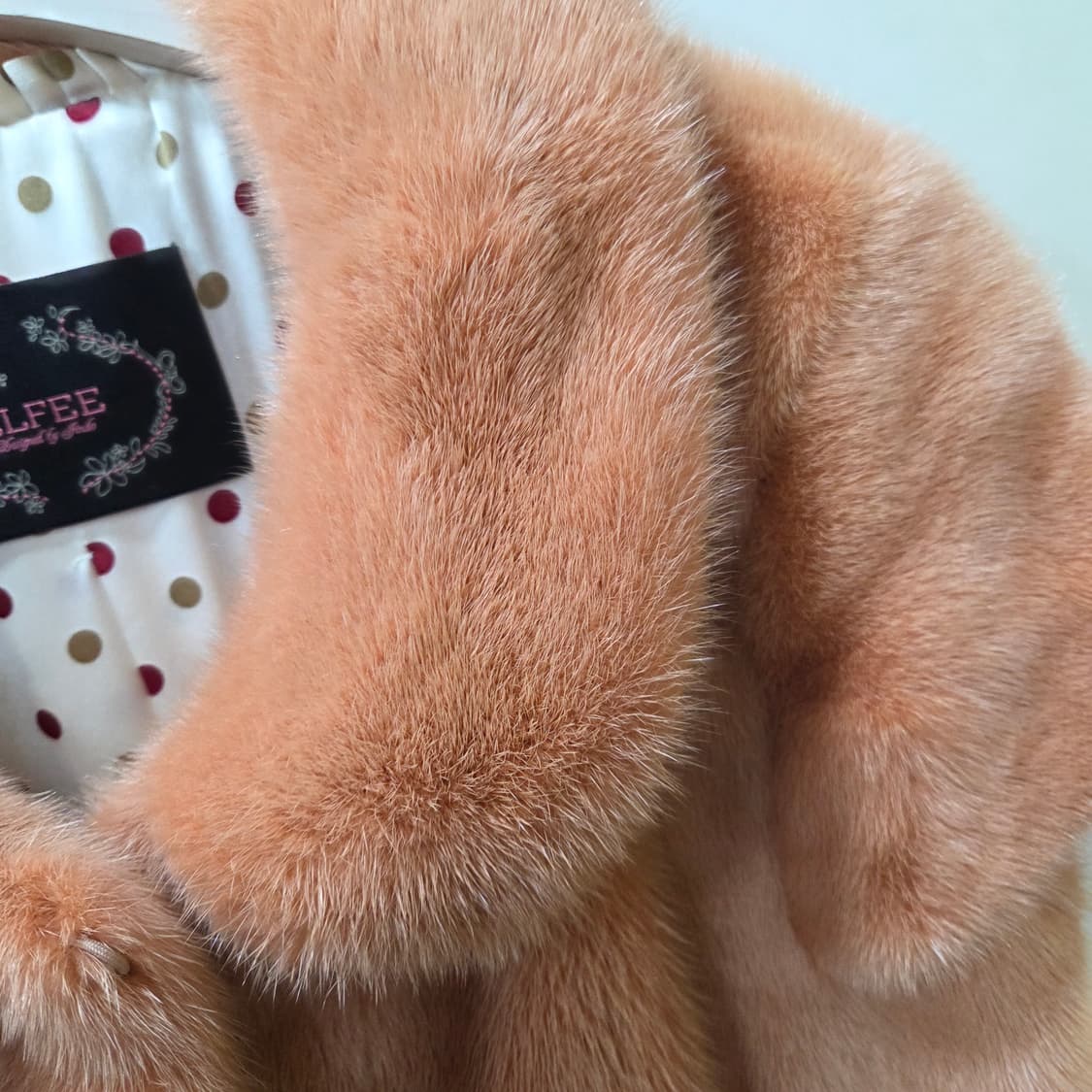 진도 모피 크롭 밍크 코트 상품이미지2