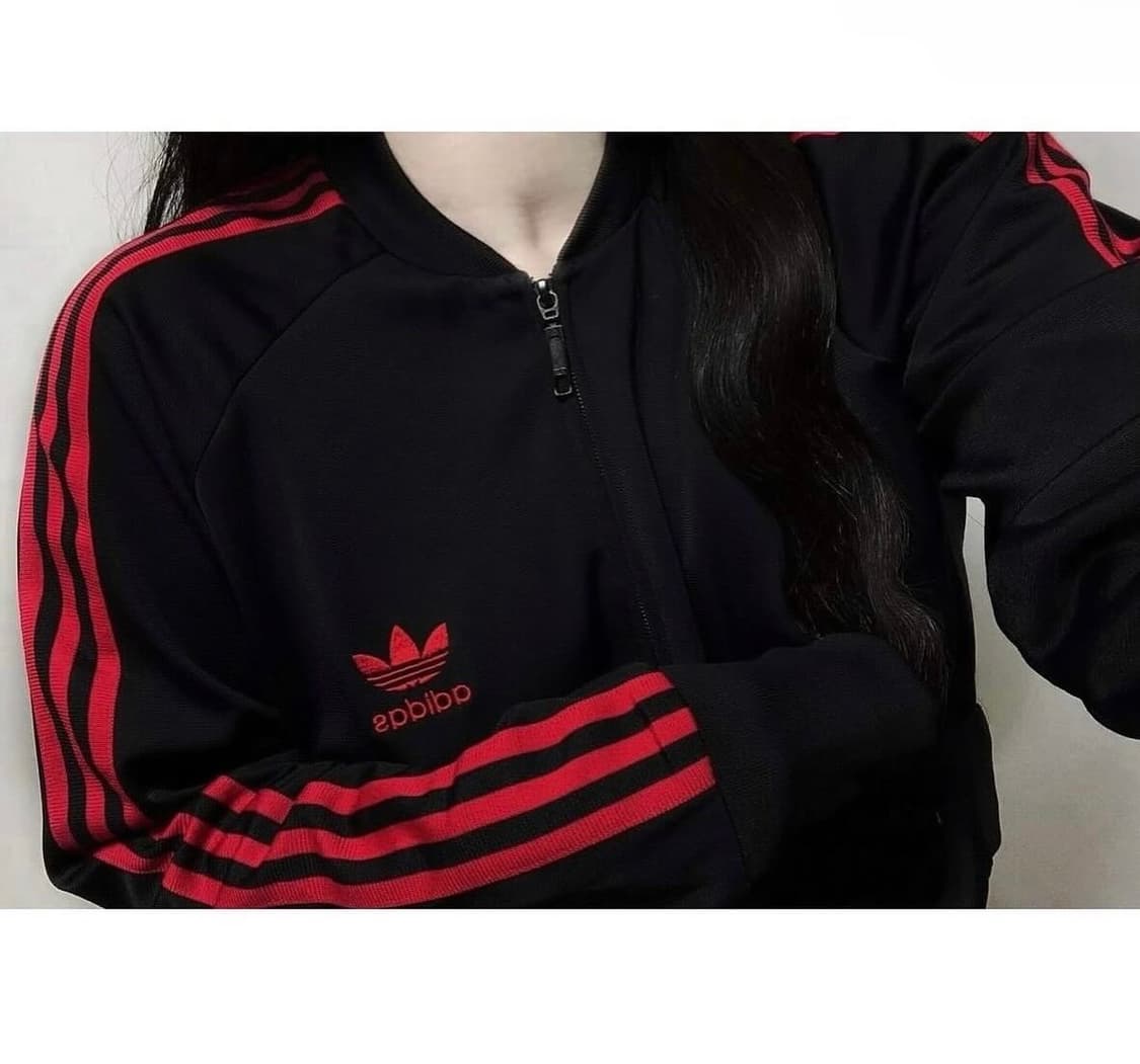 🐰아디다스 검빨 여리핏 부들 져지❤️ 상품이미지1