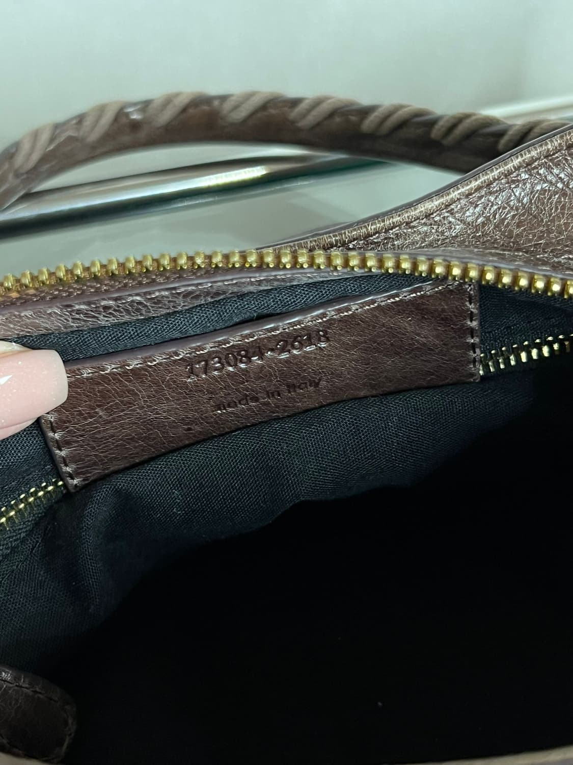 발렌시아가 시티백 자이언트 램스킨 상품이미지7