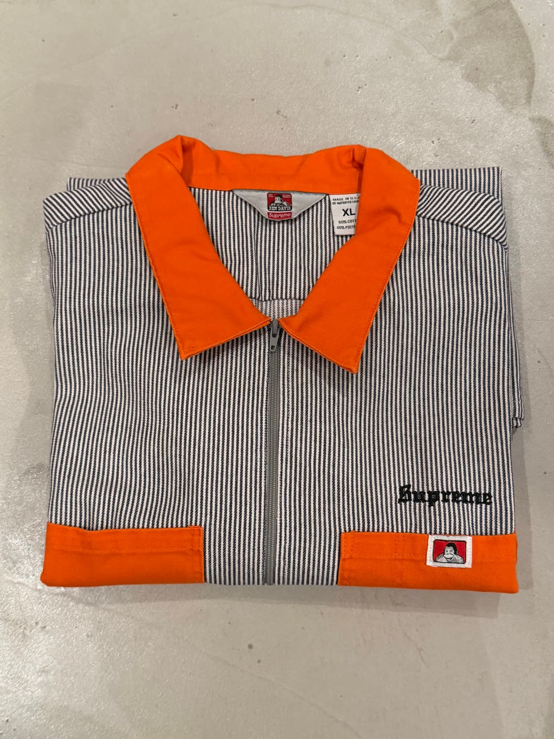 슈프림 벤 데이비스 반팔 셔츠 XL 상품이미지3