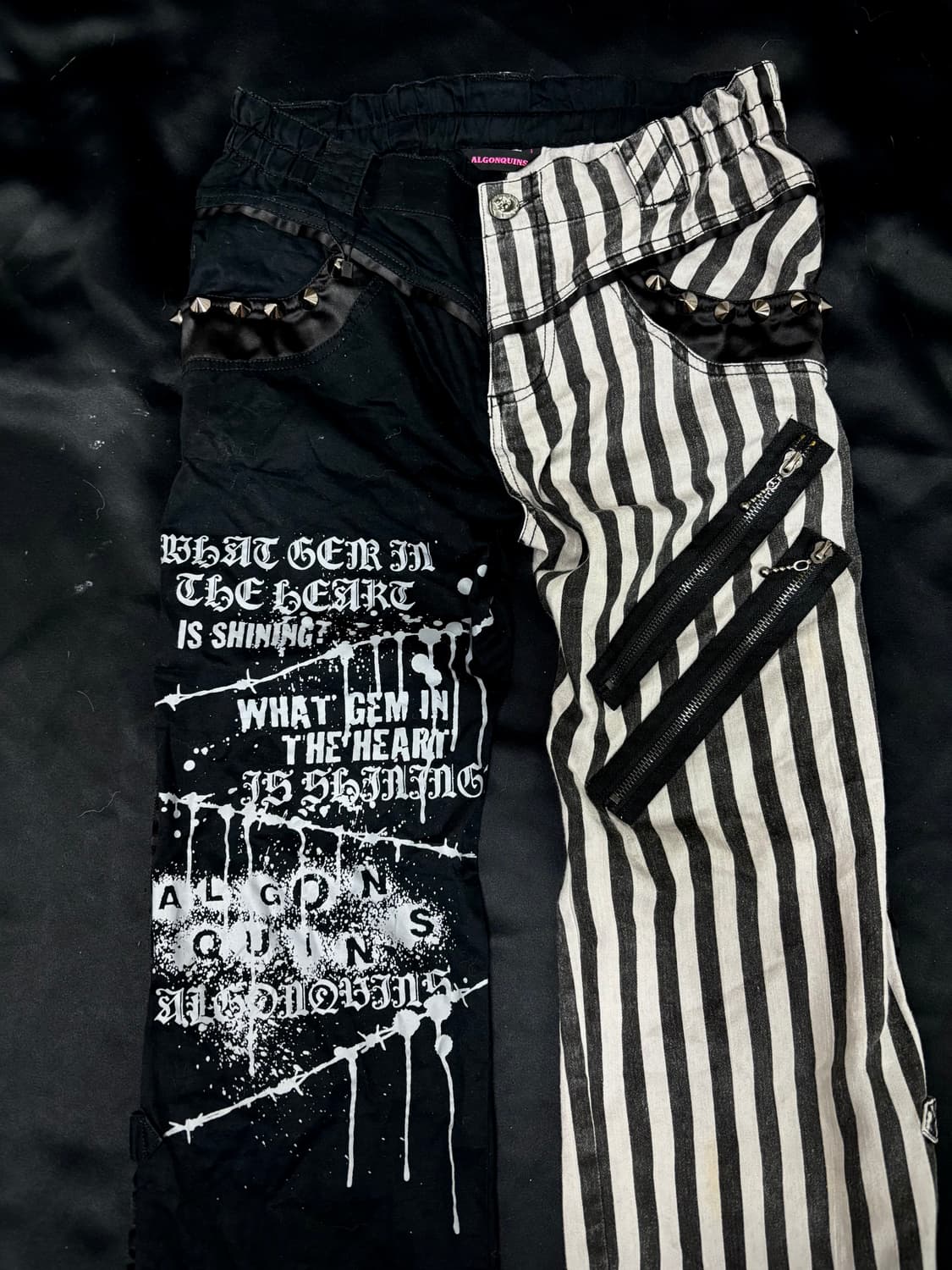 [ALGONQUINS] 00’s Rare Stipe&Punk Print  상품이미지2