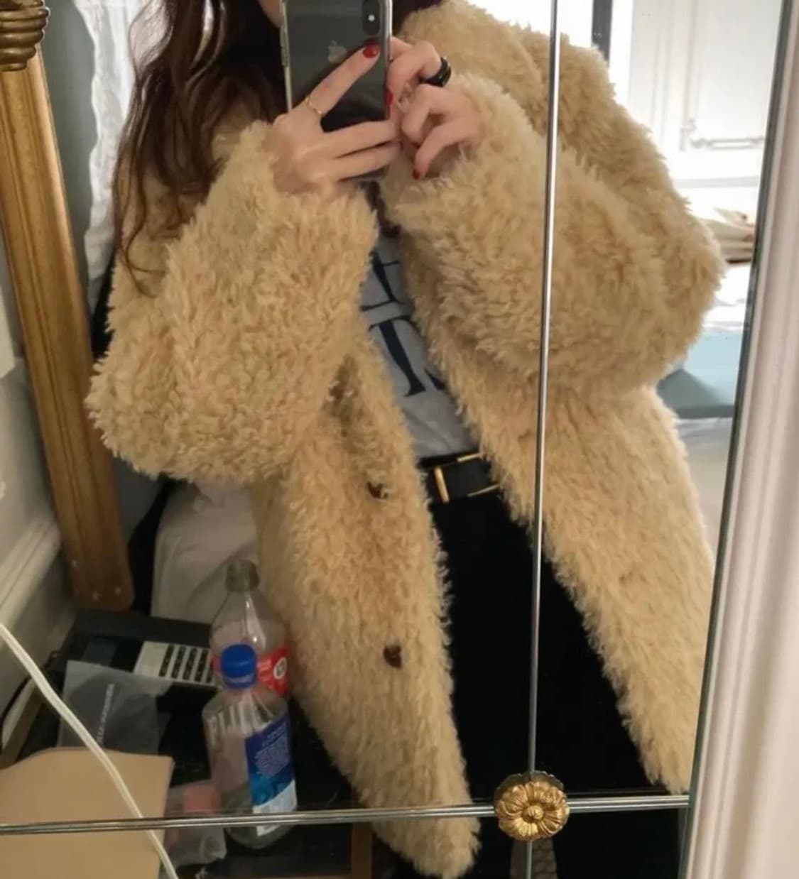 르로브 시어링 자켓 코트 팝니다 상품이미지2