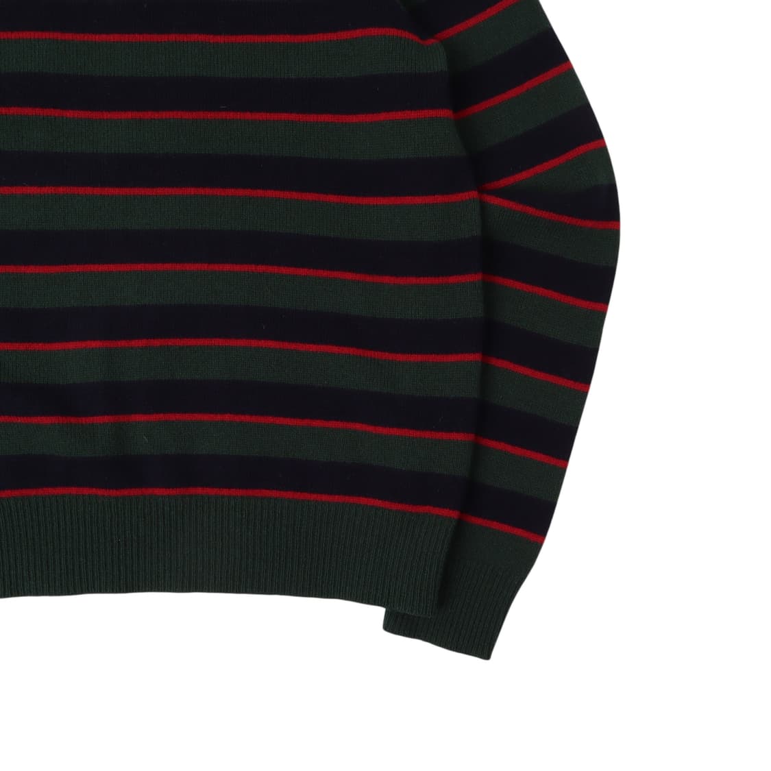 폴로 랄프로렌 그린 스트라이프 램스울 니트 상품이미지4
