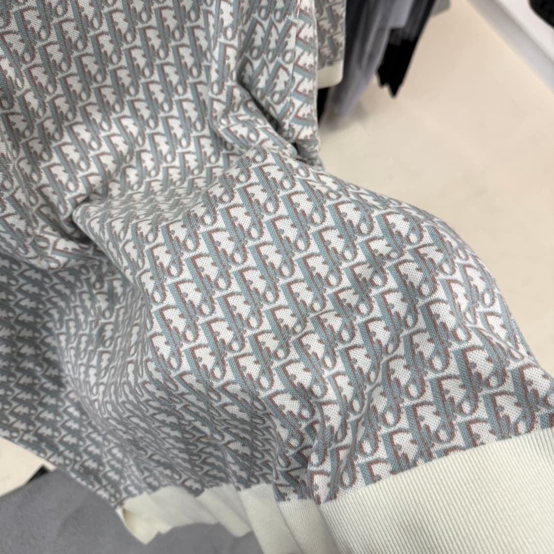 [리오브전포점] 디올 오블리크 자카드 폴로 반팔 셔츠 상품이미지3