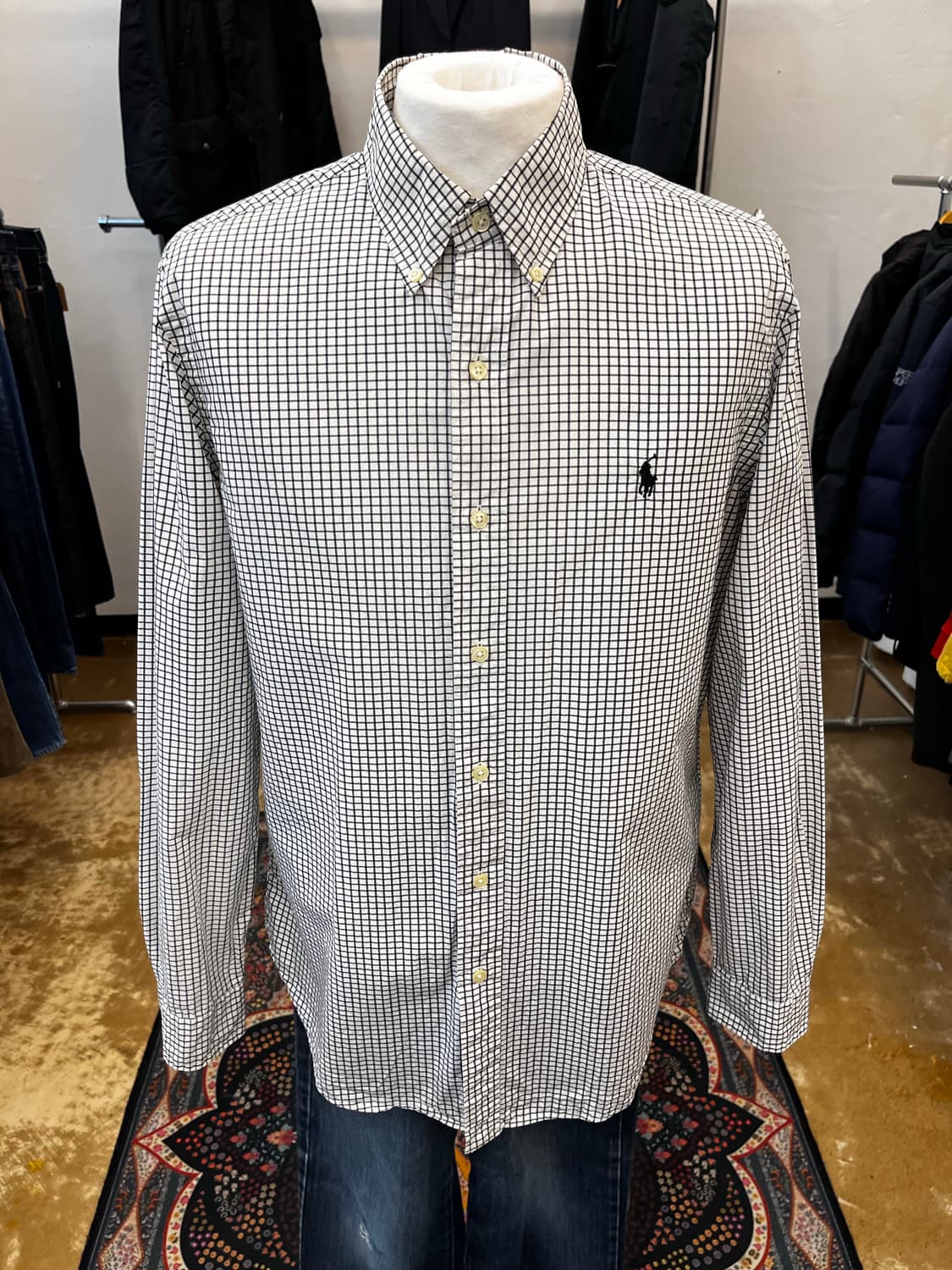 폴로 랄프 로렌 체크 셔츠 상품이미지3