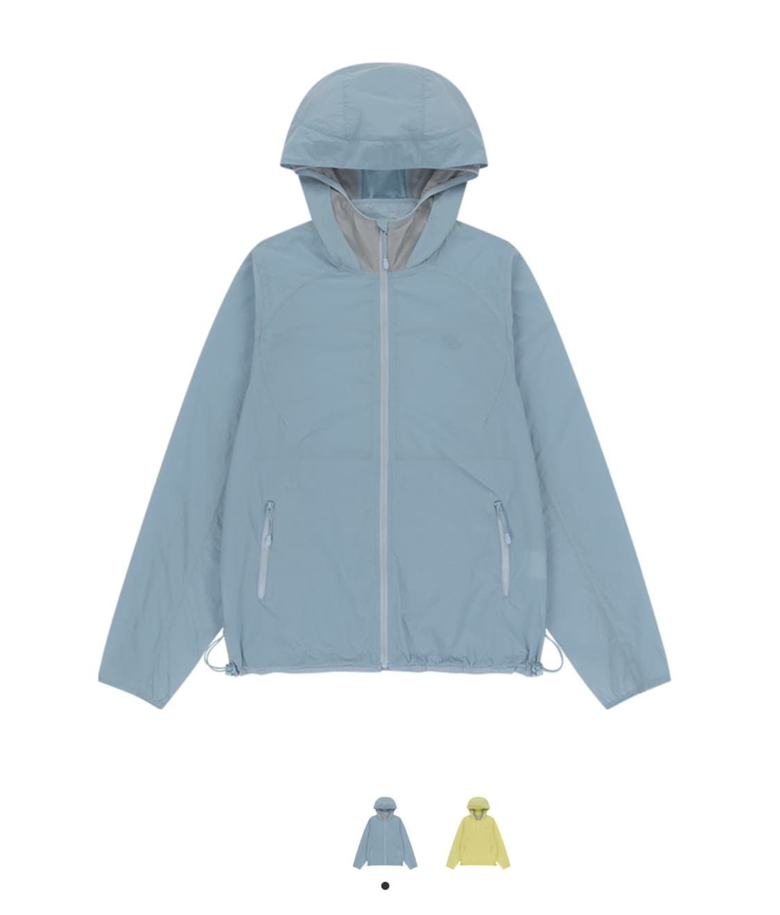 산산기어 스트림라인 후드 자켓 스카이 블루 상품이미지1