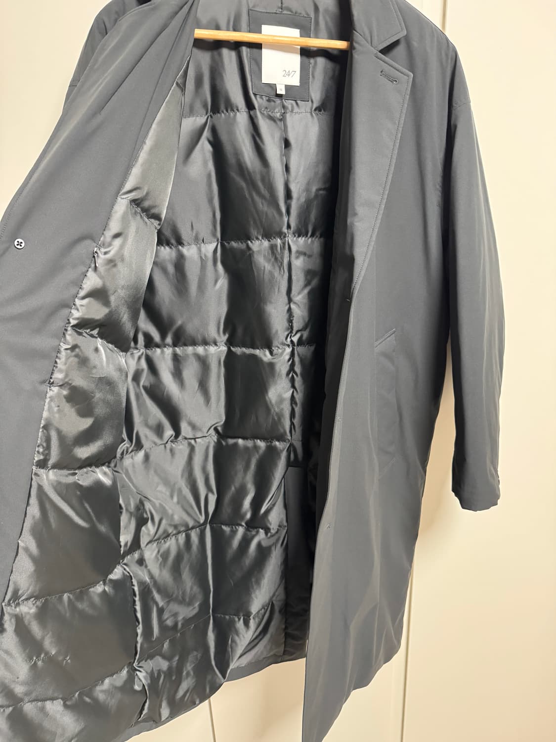 247 시리즈 패딩코트 다크 그레이 상품이미지4