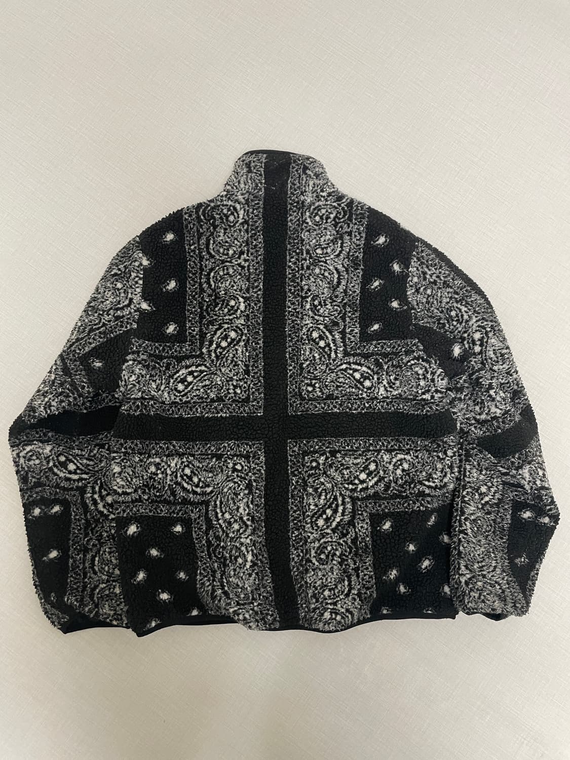 슈프림 리버서블 반다나 플리스 자켓 블랙 M 상품이미지2