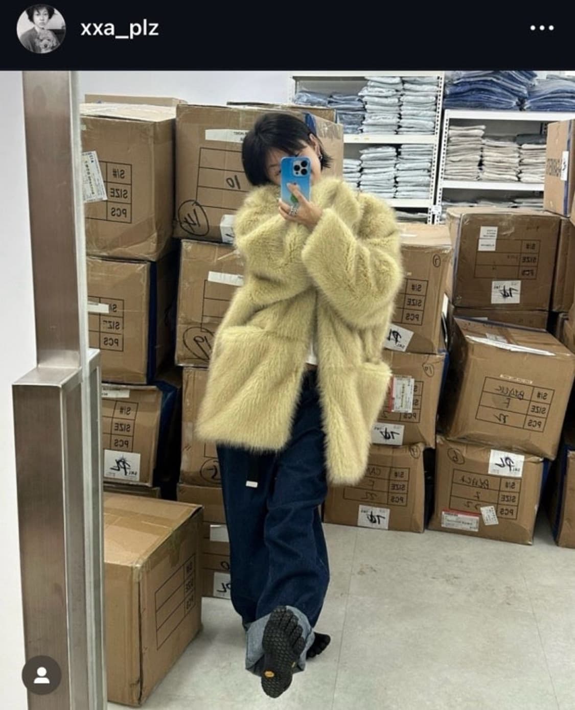 플리즈프로젝트 퍼자켓 상품이미지2