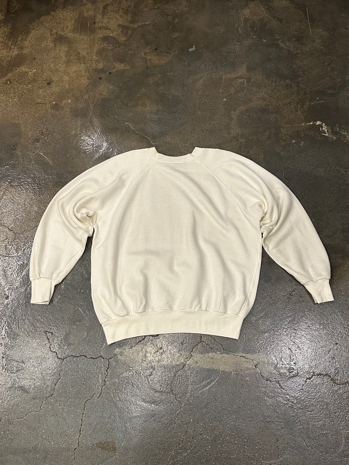 90s Glacier Express 아이보리 스웻셔츠 L 상품이미지2