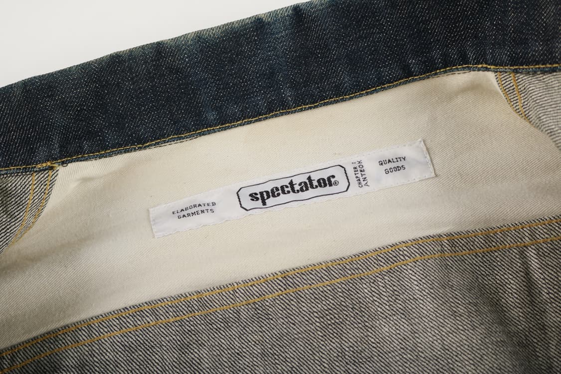 [L] 스펙테이터 TYPE-5 셀비지 데님자켓 (171-003) 상품이미지5