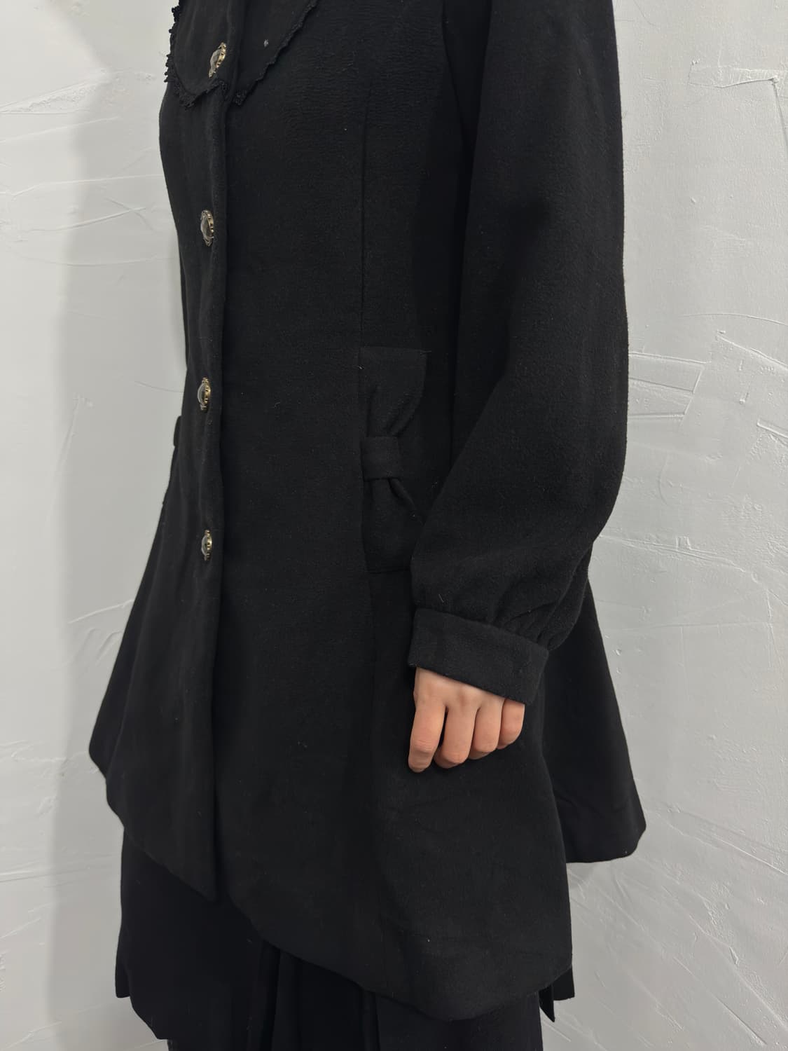 axes femme x disney black lovely coat 상품이미지5