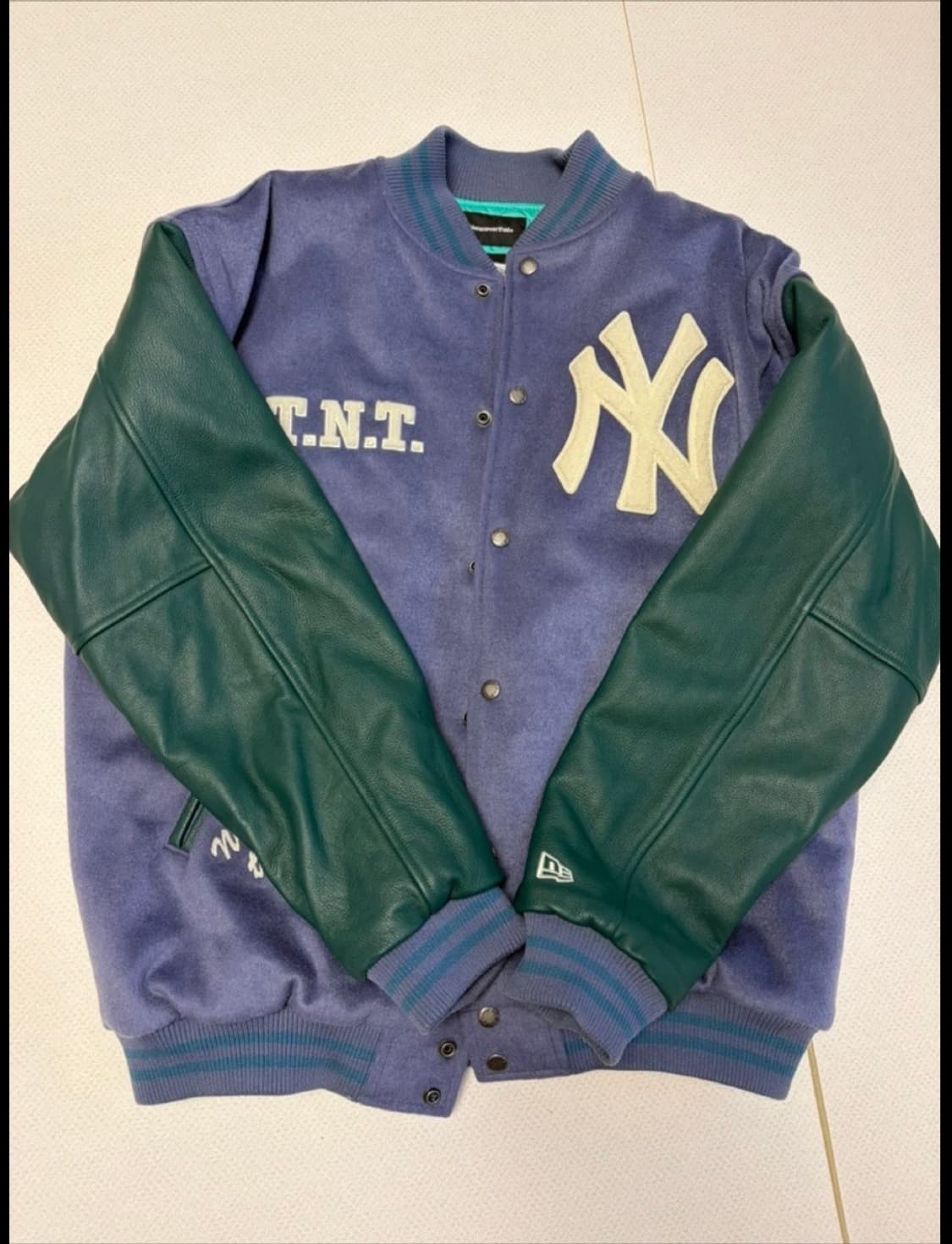 뉴에라 X 디스이즈네버댓 양키스 바시티 자켓 XL 상품이미지1