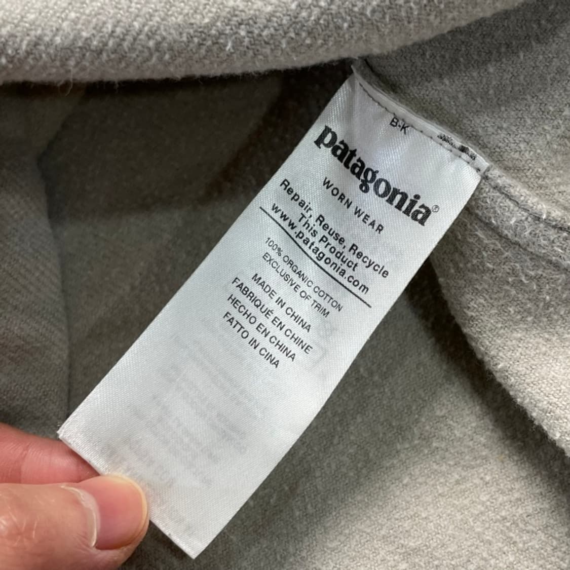 95-100 파타고니아 오가닉 코튼 플란넬 셔츠 상품이미지4