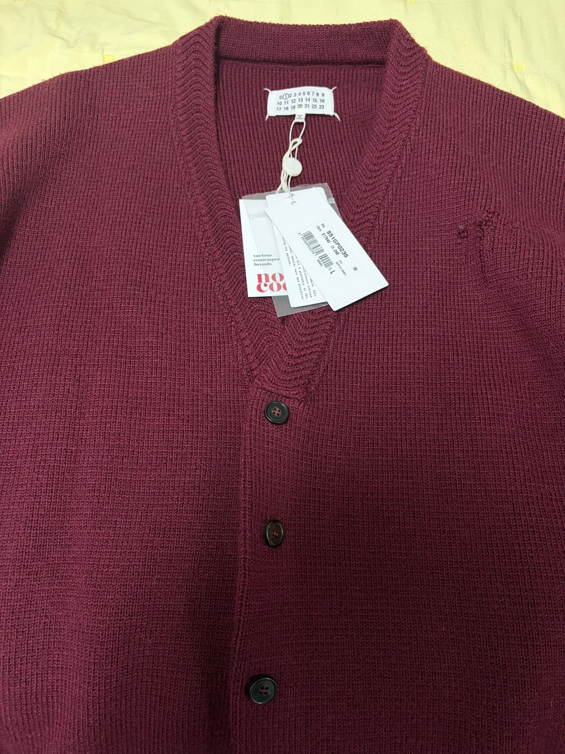 마르지엘라 디스트레스드 가디건 L 상품이미지3