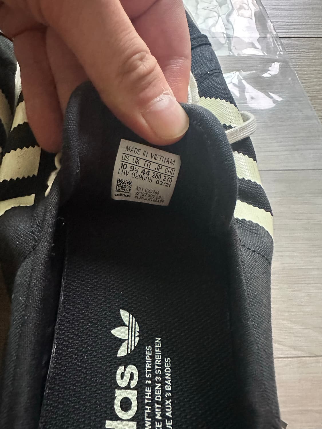 아디다스 아바카 블랙 280 상품이미지4