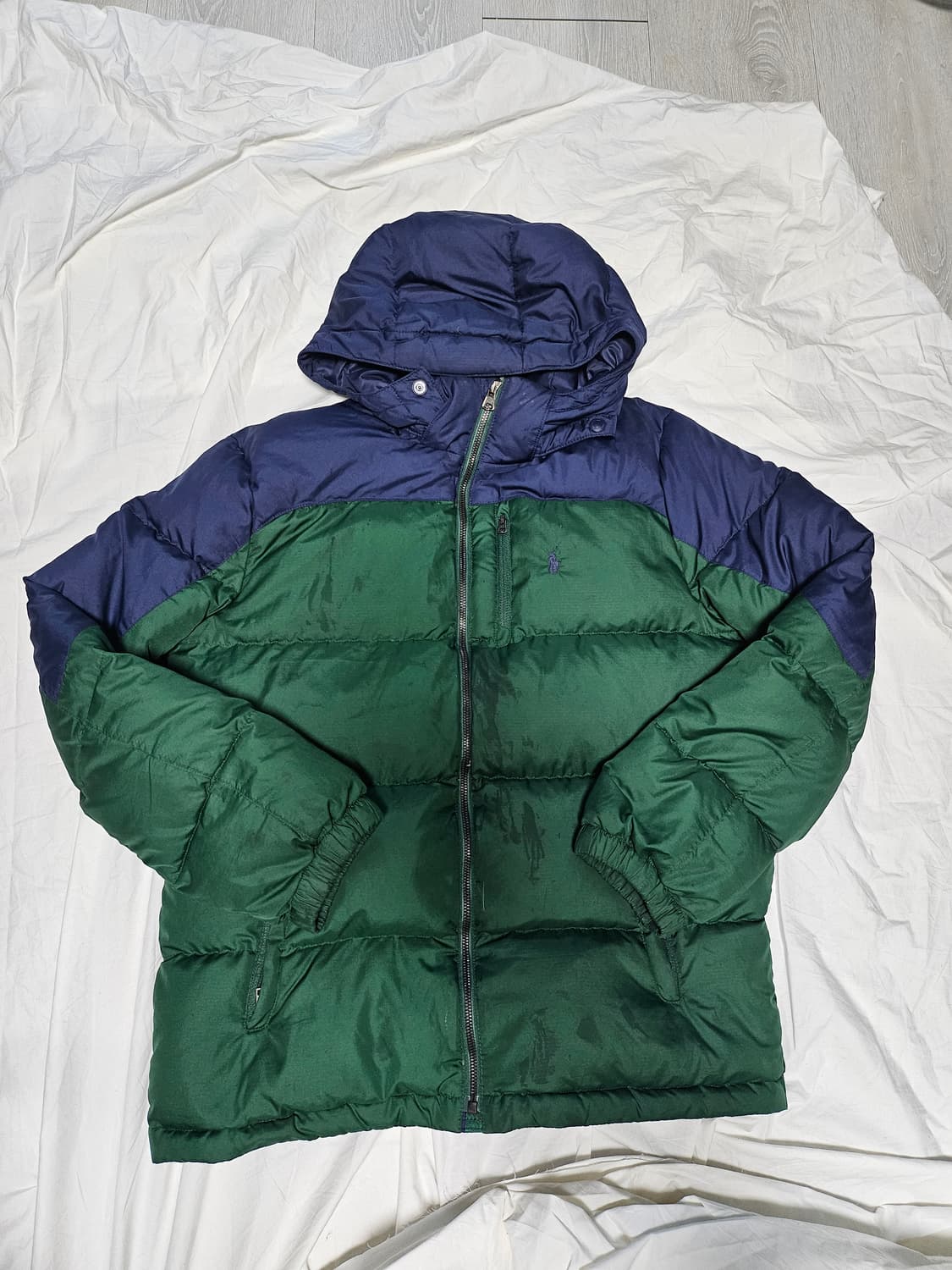 폴로 랄프로렌 보이즈 덕다운 패딩 여성 M 상품이미지1