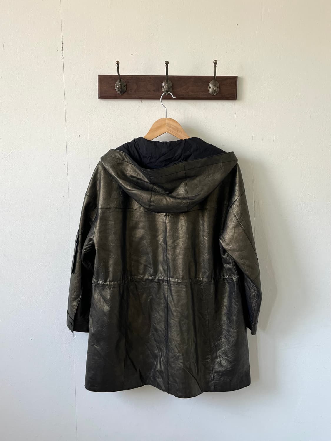 Max Cartizio 레더 후드자켓 상품이미지3