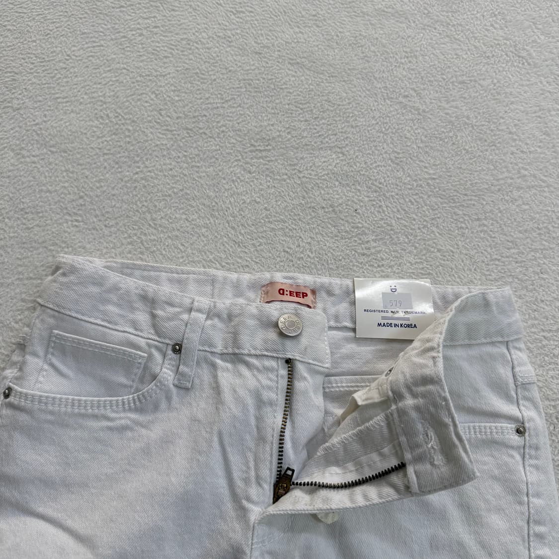 실측확인 빈티지 데님 반바지 0427T 상품이미지3