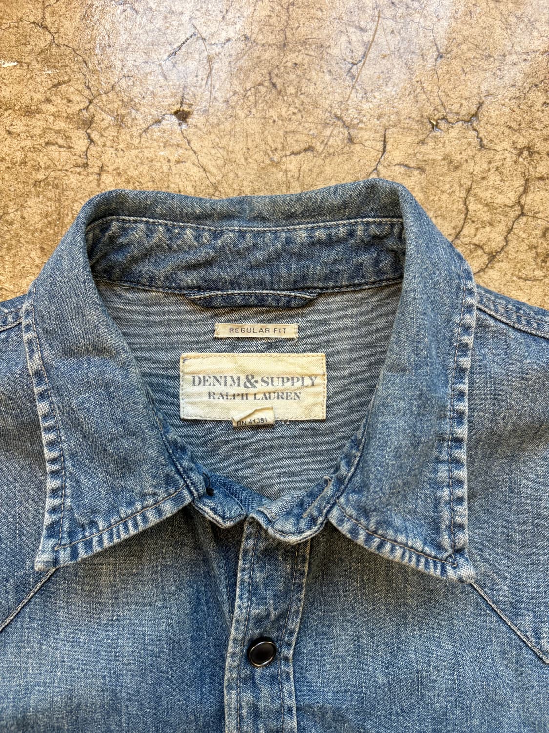 폴로 데님앤서플라이 웨스턴 데님 셔츠 상품이미지4