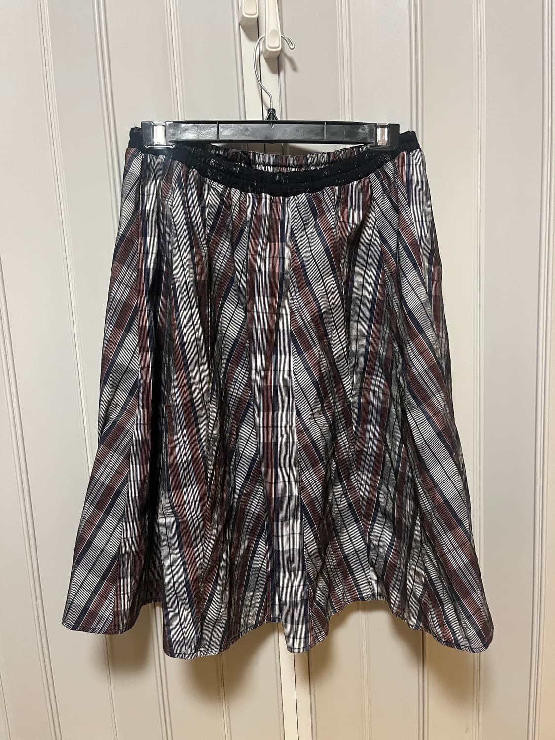 빈티지 체크스커트 상품이미지2