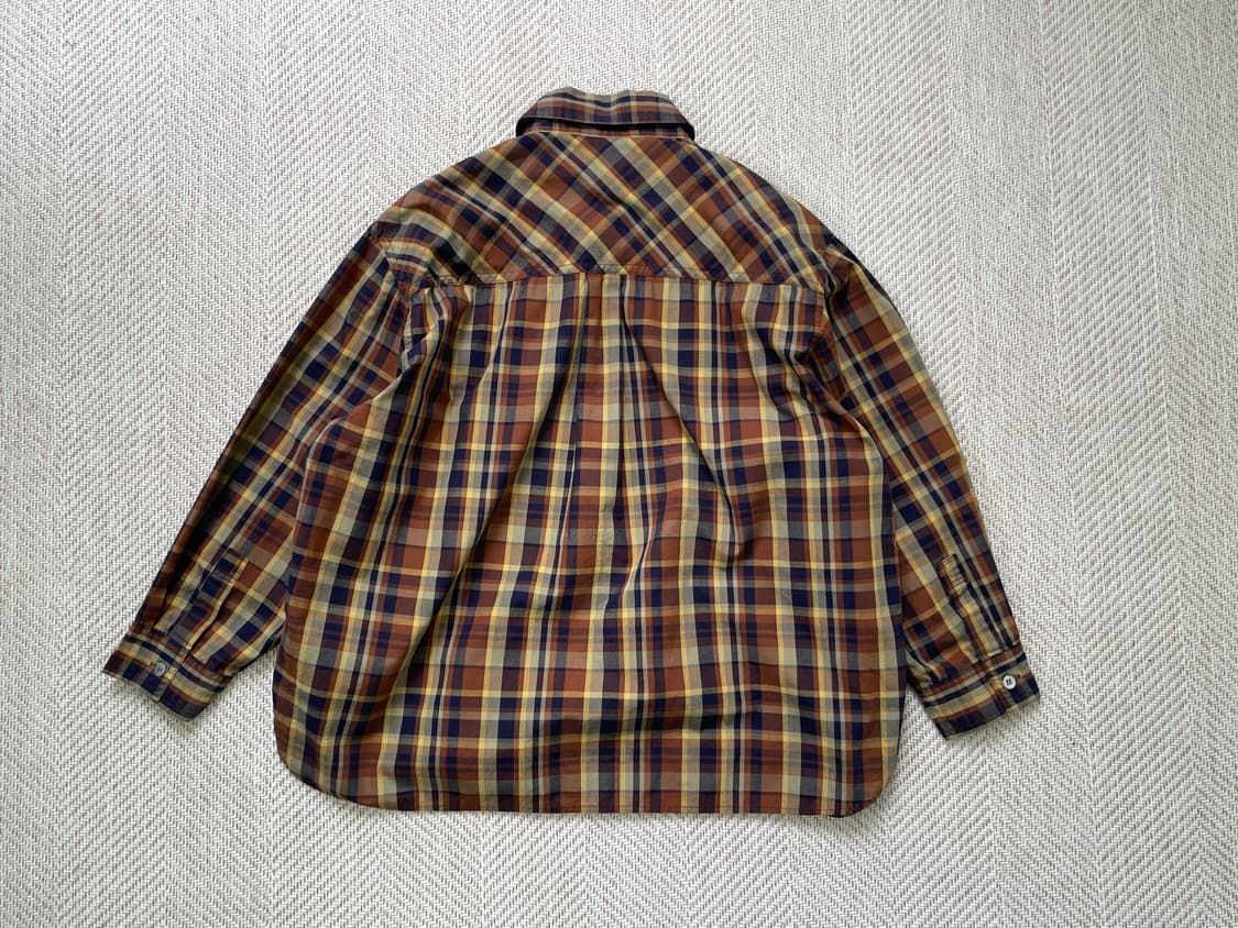 이세이미야케 하이스포팅기어 체크 블라우스  상품이미지6