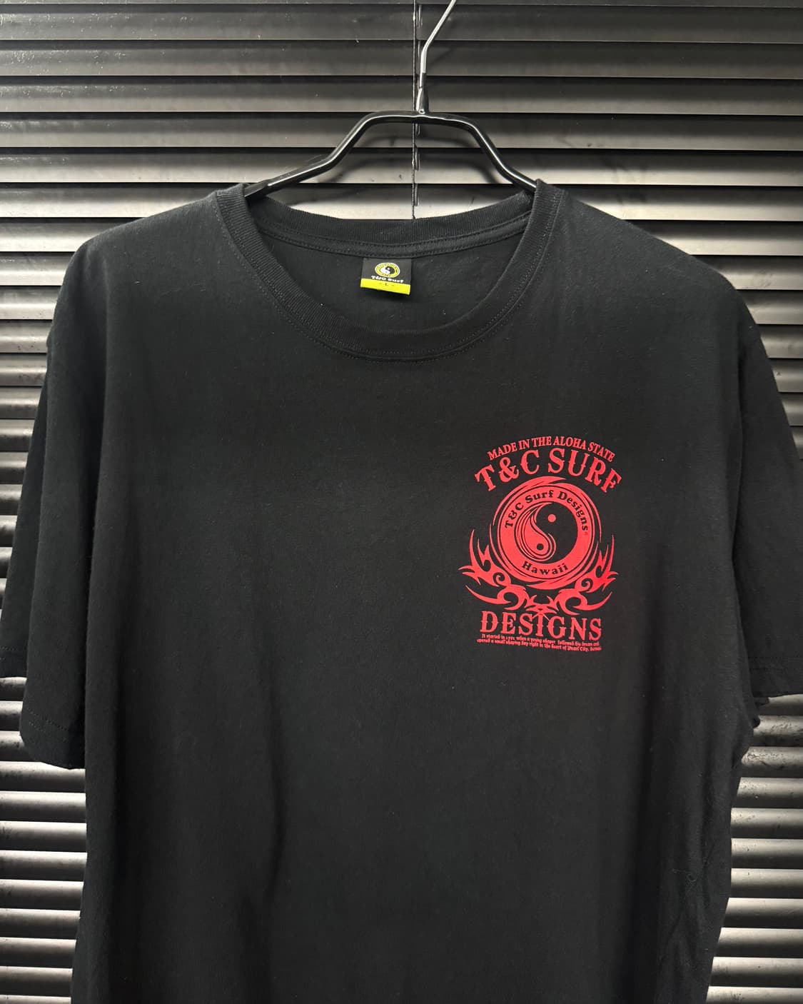 T&C SURF 음양 검빨 블랙 레드 고스 펑크 갸루 로리걸 L 100 상품이미지3