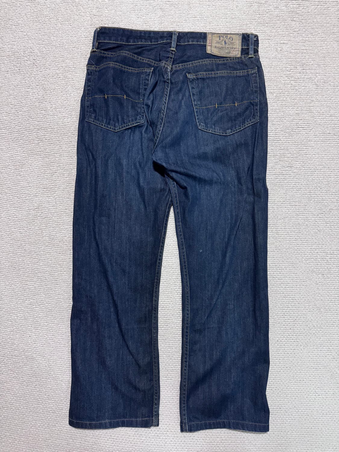 폴로 랄프로렌 클래식 버튼 데님 팬츠 (32x32) 상품이미지5