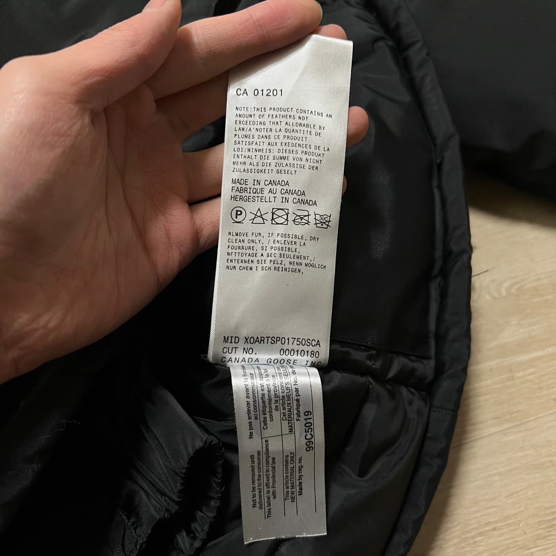 캐나다구스 여성 덕다운 퍼후드 익스페디션 파카 패딩 [네이비] XS/85 상품이미지6