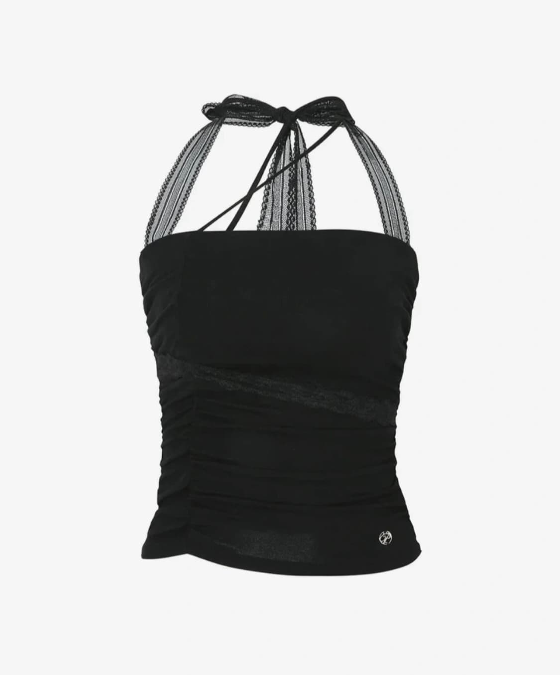 페인오어플레저 엔젤 셔링 탑 블랙 상품이미지1