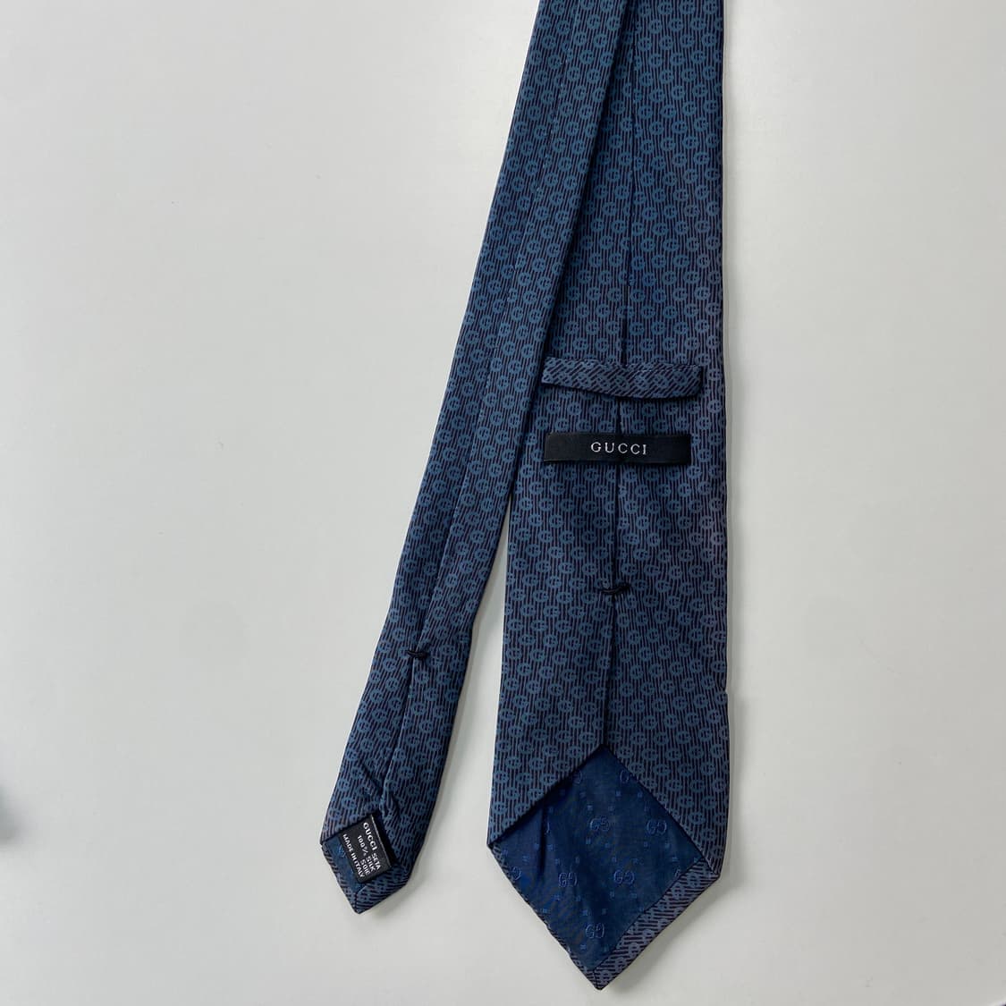 구찌(GUCCI) G모노그램 명품 정품 넥타이 상품이미지3