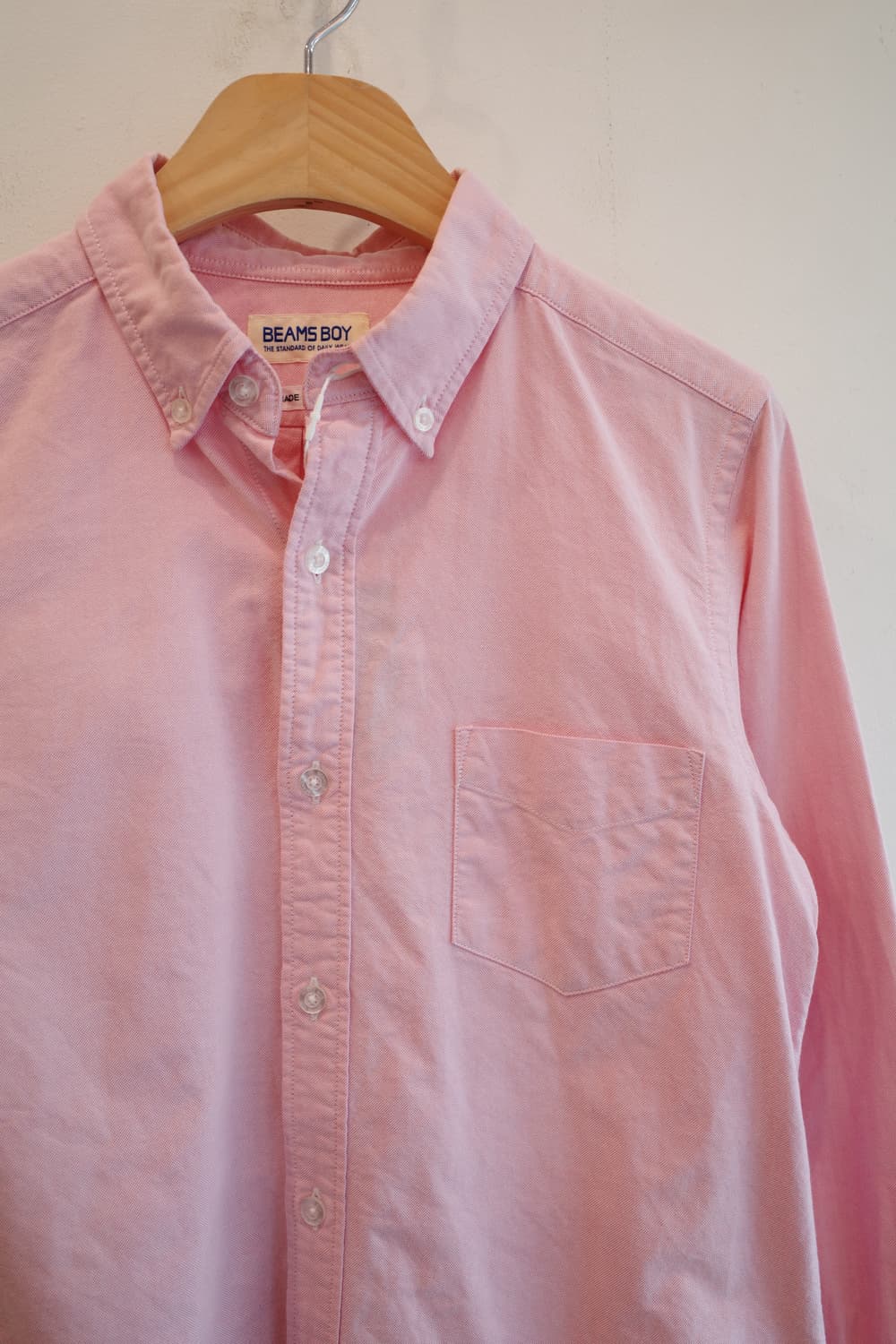 BEAMS BOY 빔즈 옥스포드 셔츠 (MADE IN JAPAN) 상품이미지2